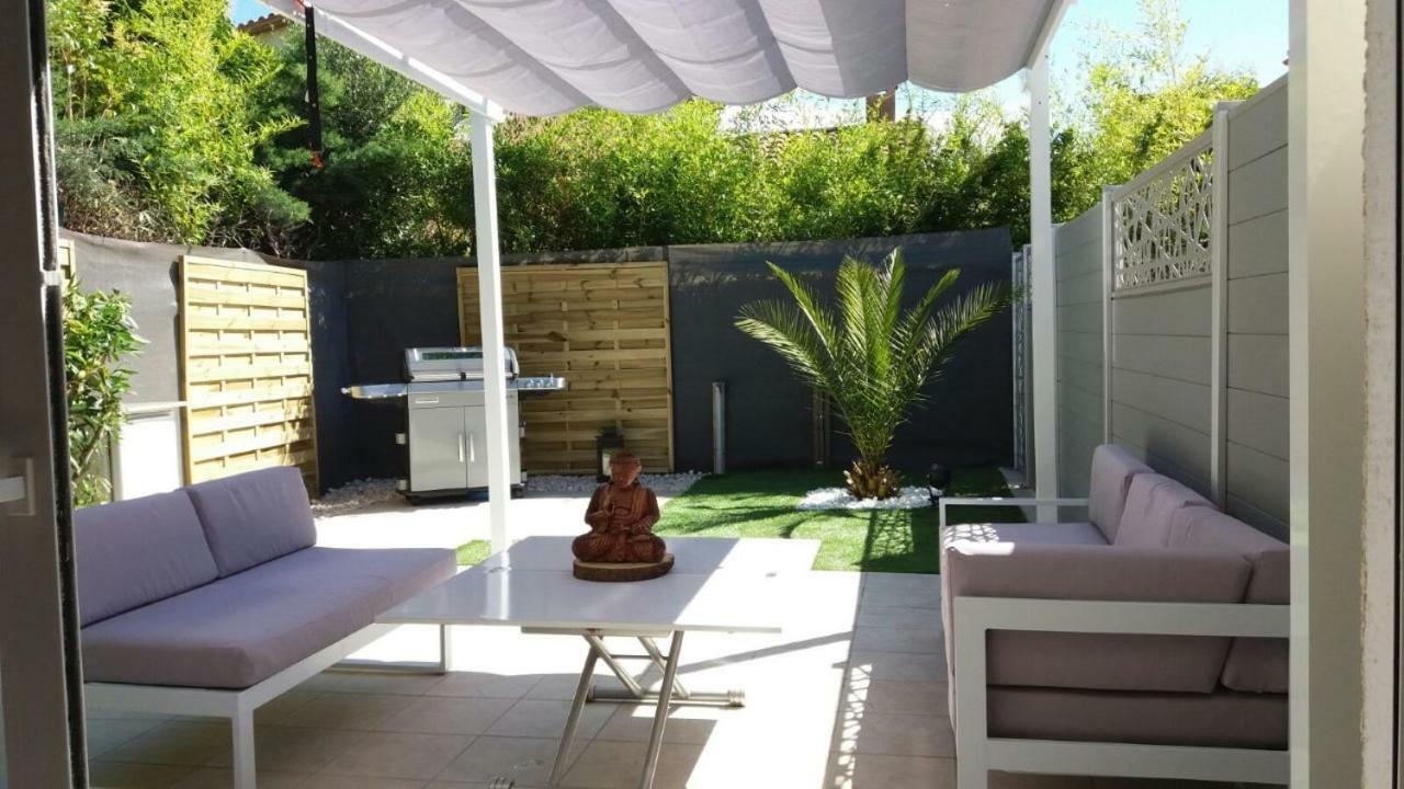 La Maison Du Cap Secteur Tennis 아그 외부 사진